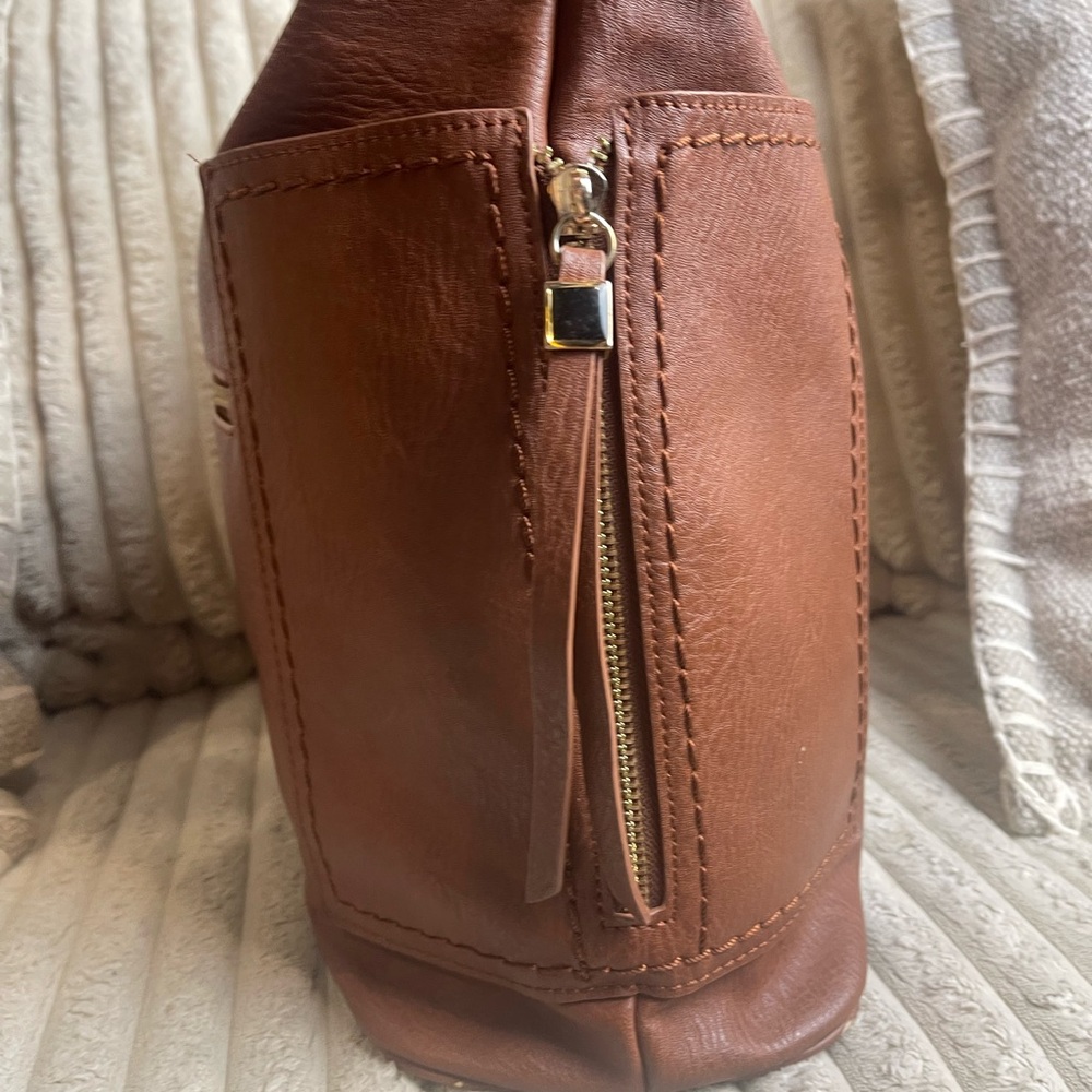 Miztique Tan Hobo Bag with Braided Strap - Picture 4 of 9